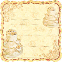 Бумага для скрапбукинга Mr.Painter PSL (190)086 Свадьба