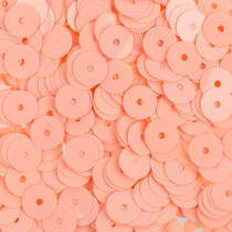 Пайетки " Zlatka" россыпью ZF- 25 6 мм 10 г №061 бл. персиковый